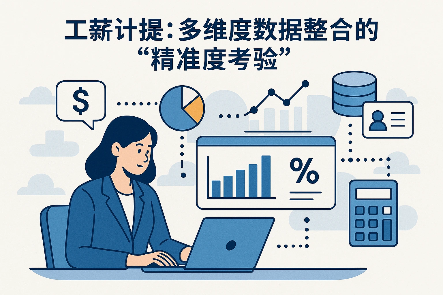 2. 工薪计提：多维度数据整合的“精准度考验”