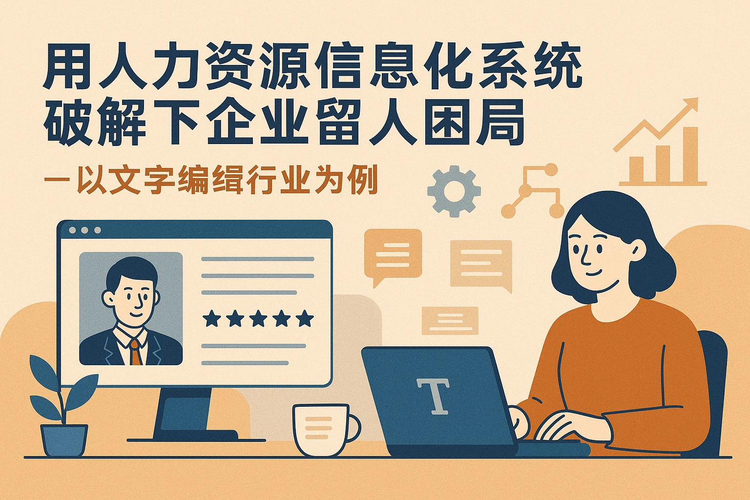 用人力资源信息化系统破解线下企业留人困局——以文字编辑行业为例