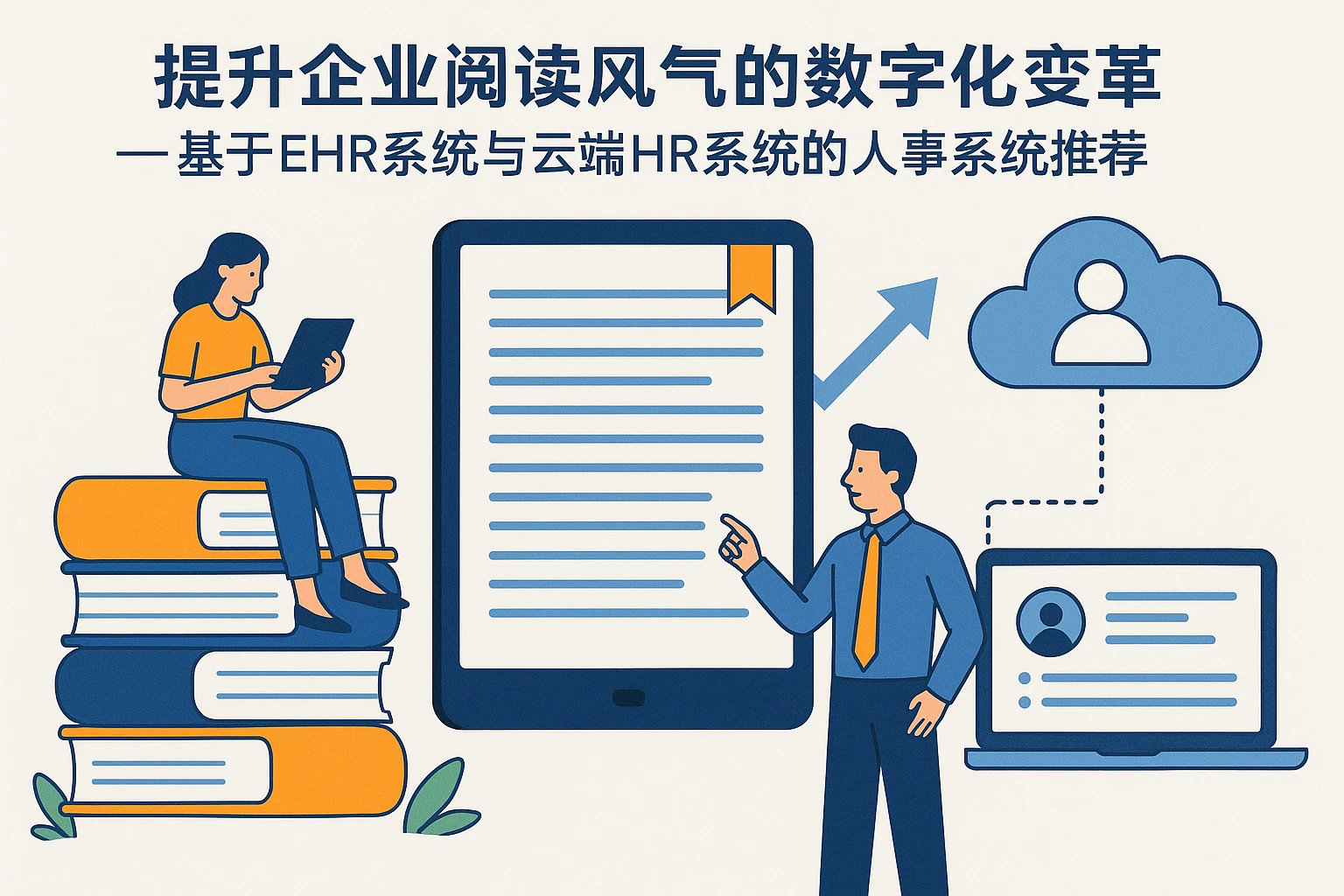 提升企业阅读风气的数字化变革——基于EHR系统与云端HR系统的人事系统推荐