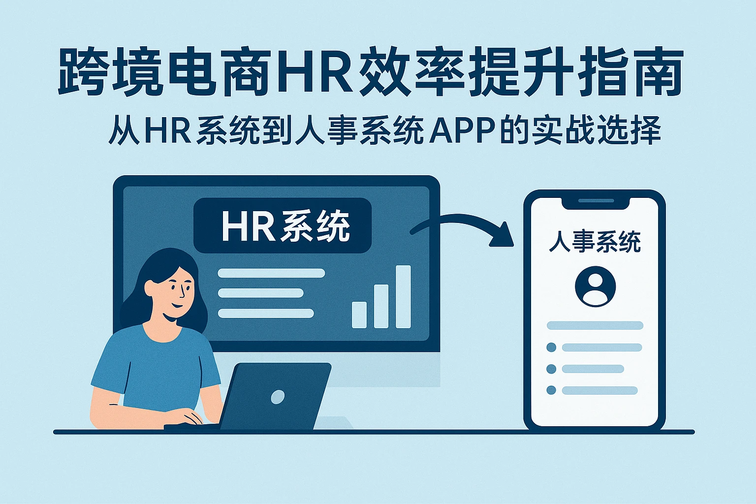 跨境电商HR效率提升指南：从HR系统到人事系统APP的实战选择