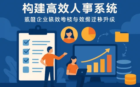 构建高效人事系统，赋能企业绩效考核与数据迁移升级
