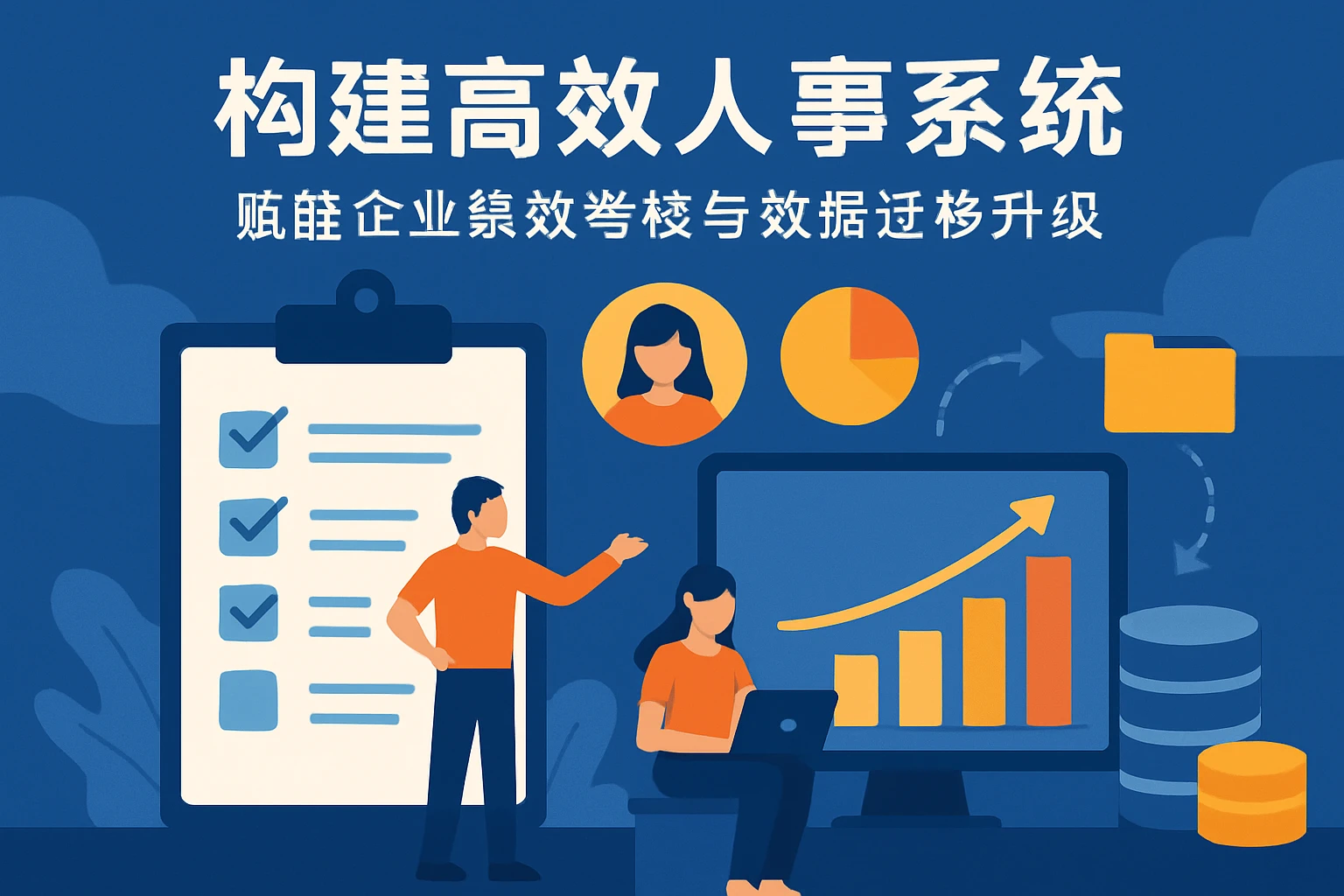 构建高效人事系统，赋能企业绩效考核与数据迁移升级