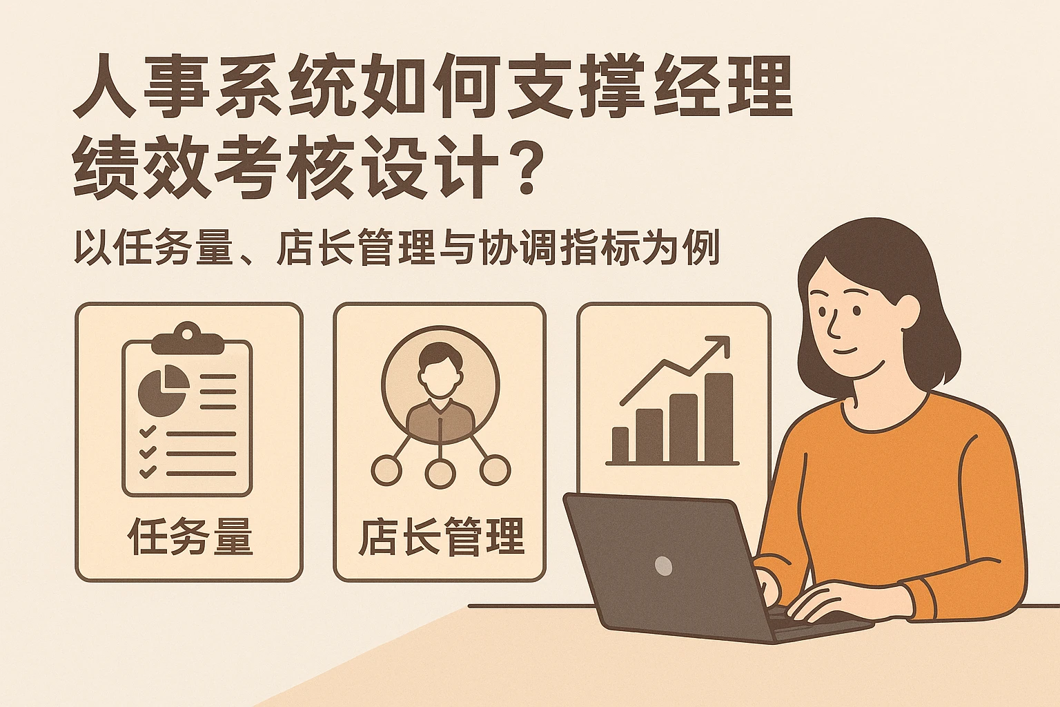 人事系统如何支撑经理绩效考核设计？以任务量、店长管理与协调指标为例