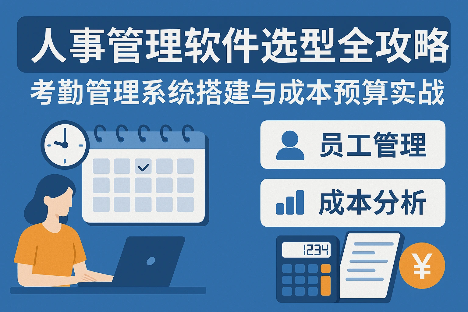 人事管理软件选型全攻略：考勤管理系统搭建与成本预算实战