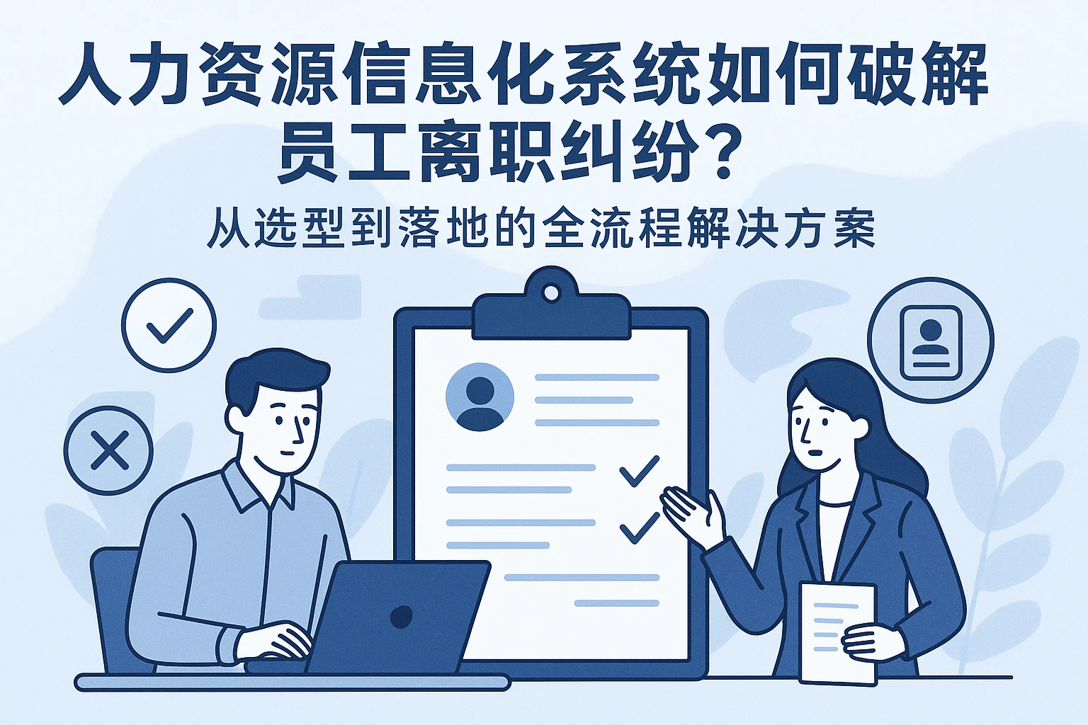 人力资源信息化系统如何破解员工离职纠纷？从选型到落地的全流程解决方案