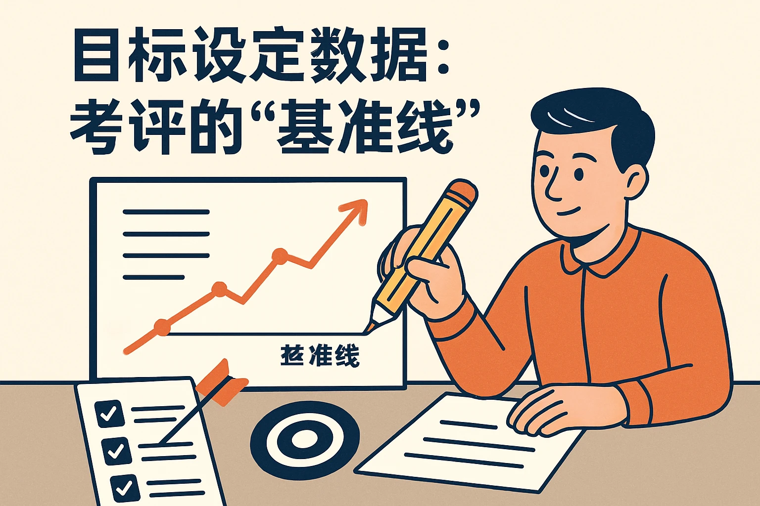 1. 目标设定数据：考评的“基准线”