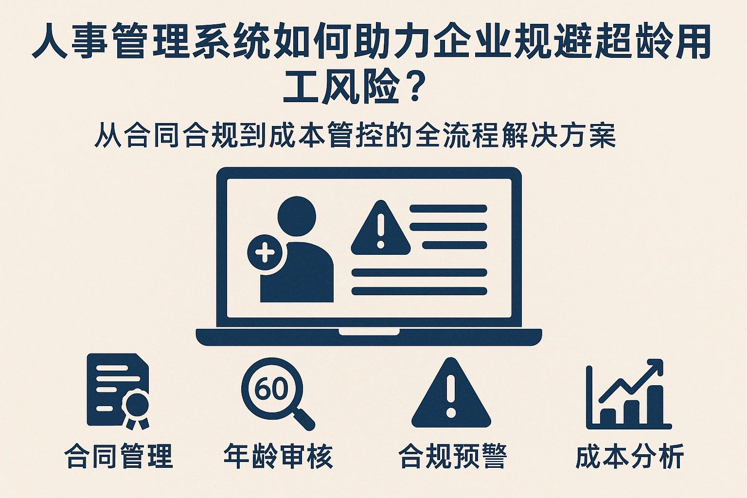 人事管理系统如何助力企业规避超龄用工风险？从合同合规到成本管控的全流程解决方案