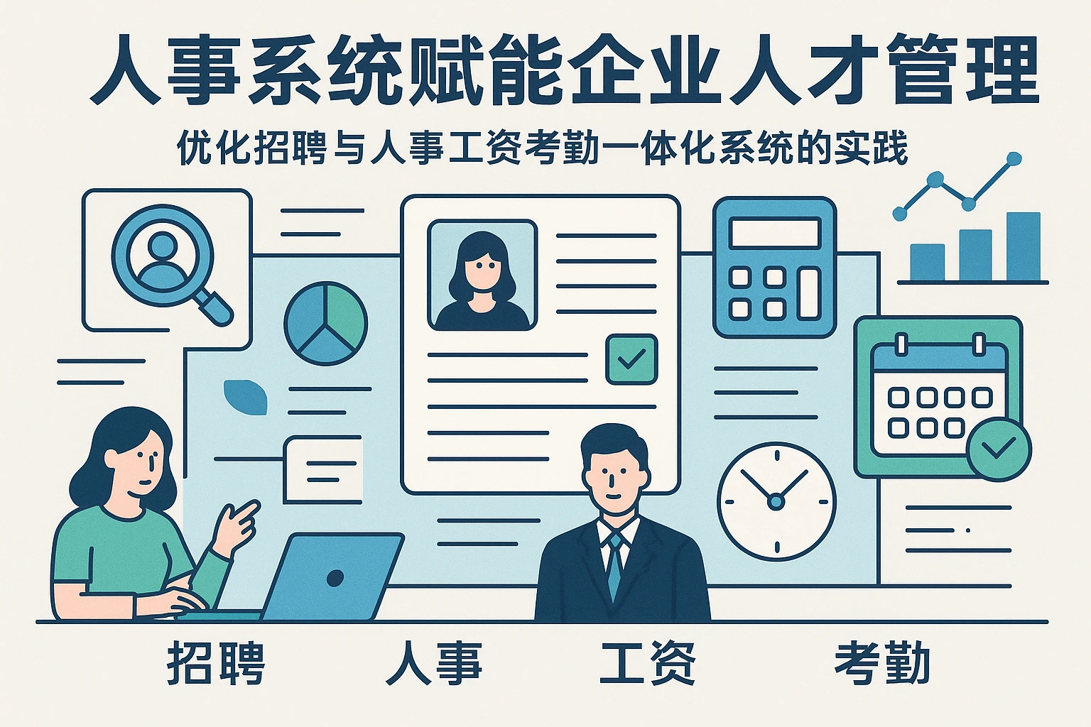 人事系统赋能企业人才管理，优化招聘与人事工资考勤一体化系统的实践