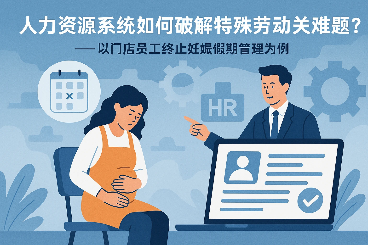 人力资源系统如何破解特殊劳动关系难题？——以门店员工终止妊娠假期管理为例
