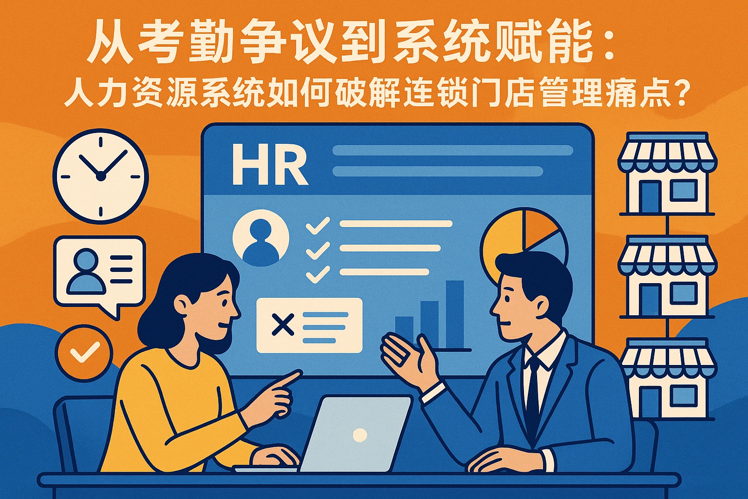 从考勤争议到系统赋能：人力资源系统如何破解连锁门店管理痛点？