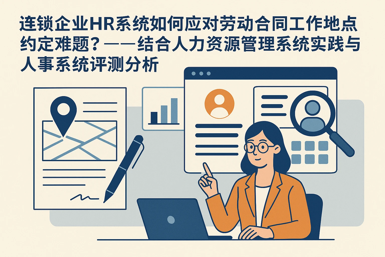 连锁企业HR系统如何应对劳动合同工作地点约定难题？——结合人力资源管理系统实践与人事系统评测分析