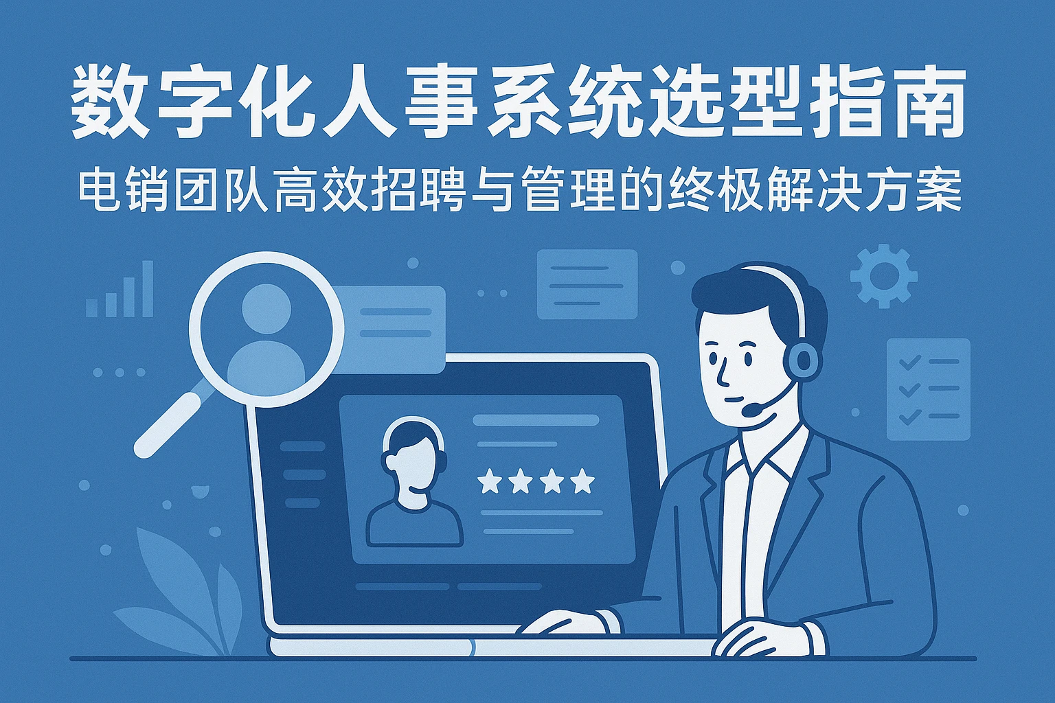 数字化人事系统选型指南：电销团队高效招聘与管理的终极解决方案