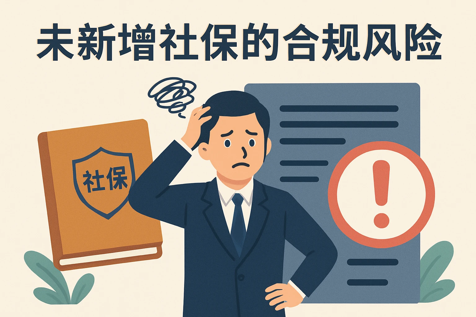 未新增社保的合规风险
