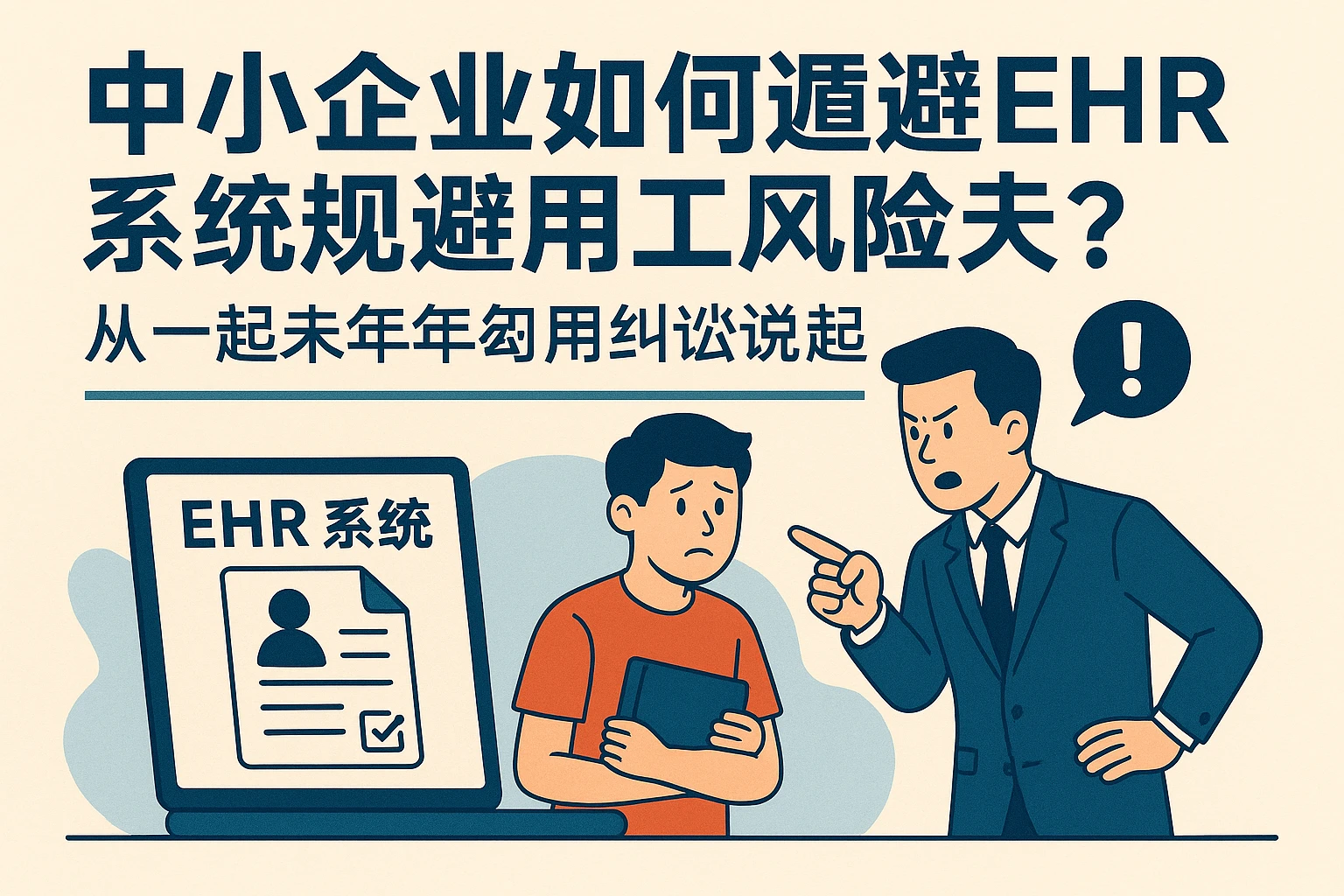 中小企业如何通过EHR系统规避用工风险？从一起未成年用工纠纷说起