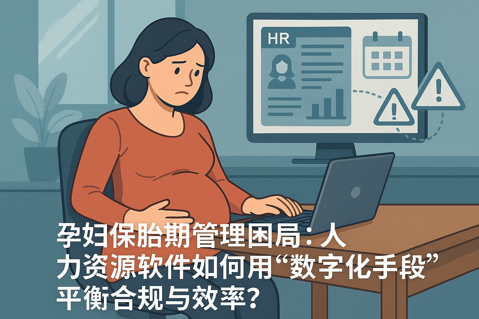 孕妇保胎期管理困局：人力资源软件如何用“数字化手段”平衡合规与效率？