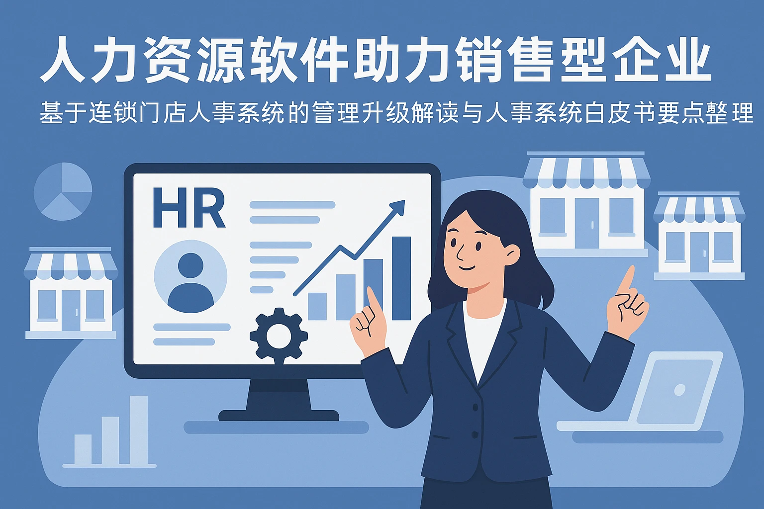 人力资源软件助力销售型企业——基于连锁门店人事系统的管理升级解读与人事系统白皮书要点整理
