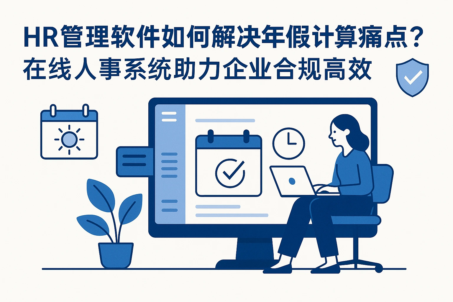 HR管理软件如何解决年假计算痛点？在线人事系统助力企业合规高效
