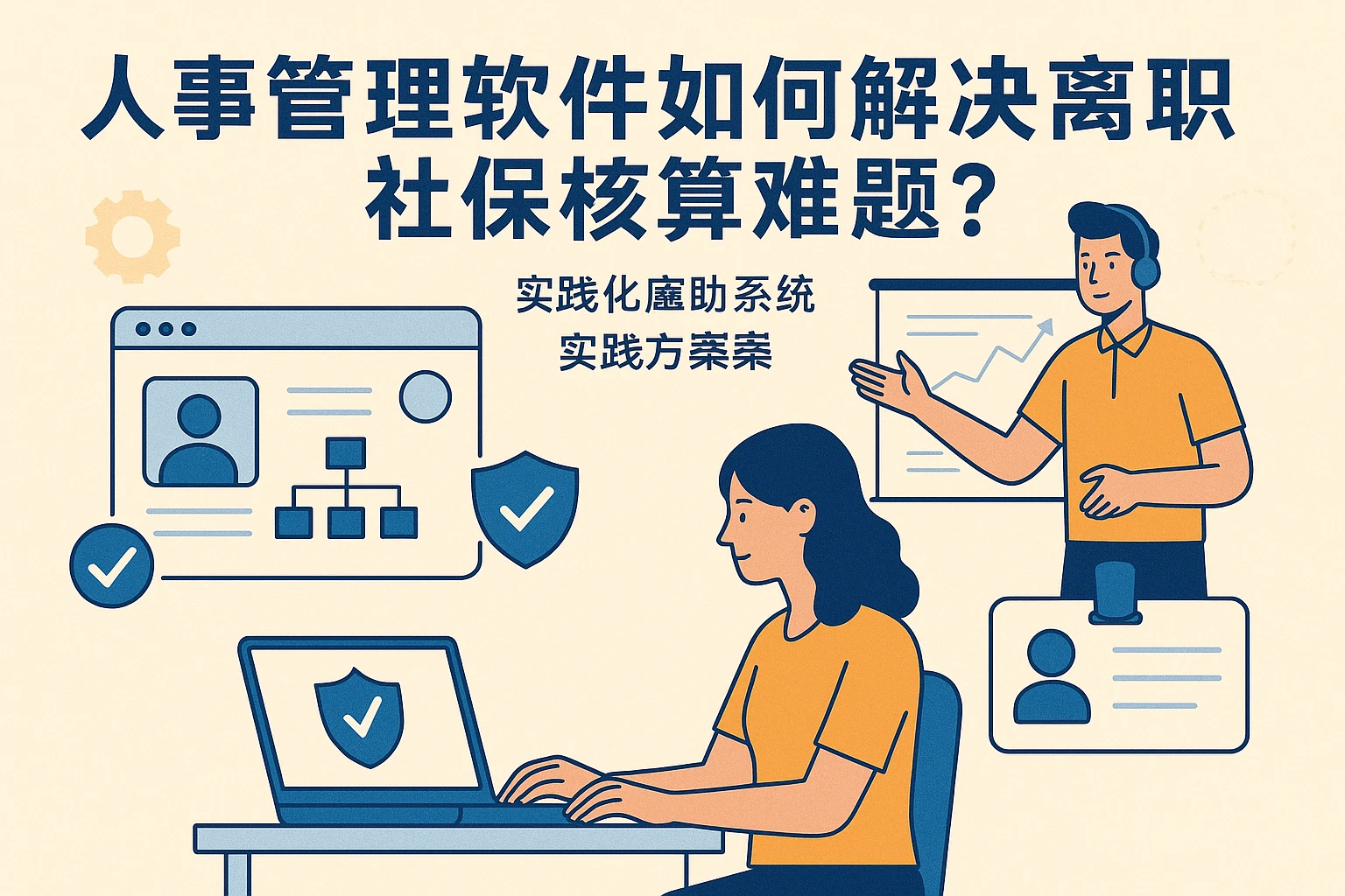 人事管理软件如何解决离职社保核算难题？结合员工自助系统与培训服务的实践方案