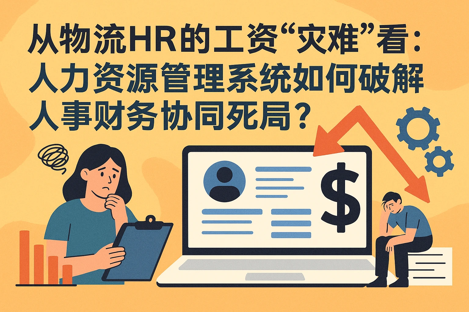 从物流HR的工资“灾难”看：人力资源管理系统如何破解人事财务协同死局？