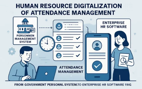 人力资源数字化转型下的考勤管理：从政府人事管理系统到企业人力资源软件的实践启示