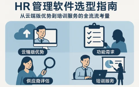 HR管理软件选型指南：从云端版优势到培训服务的全流程考量