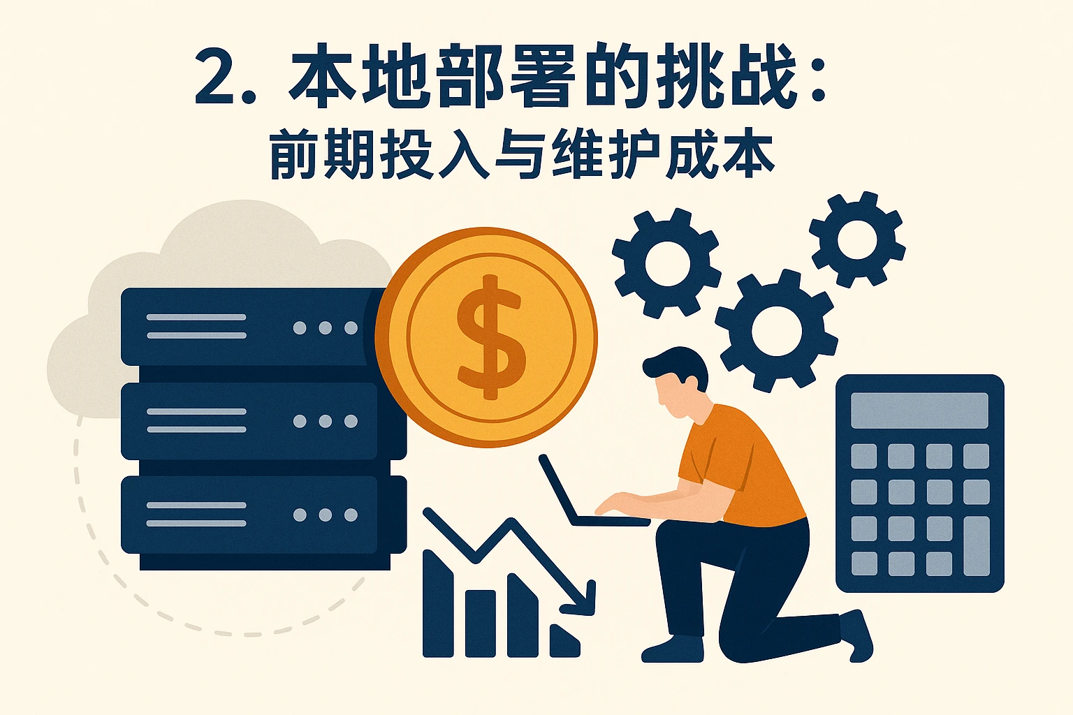 2. 本地部署的挑战：前期投入与维护成本