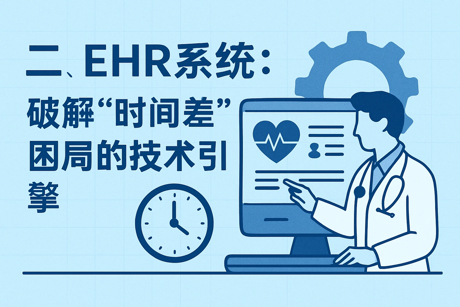 二、EHR系统：破解“时间差”困局的技术引擎