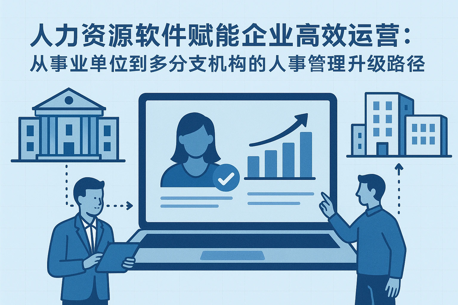 人力资源软件赋能企业高效运营：从事业单位到多分支机构的人事管理升级路径