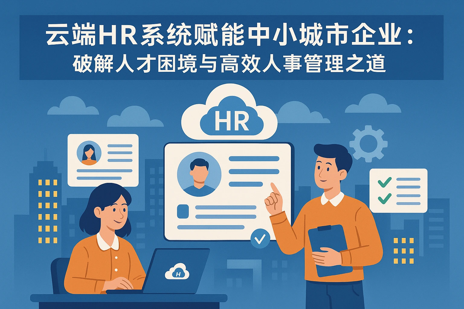 云端HR系统赋能中小城市企业：破解人才困境与高效人事管理之道