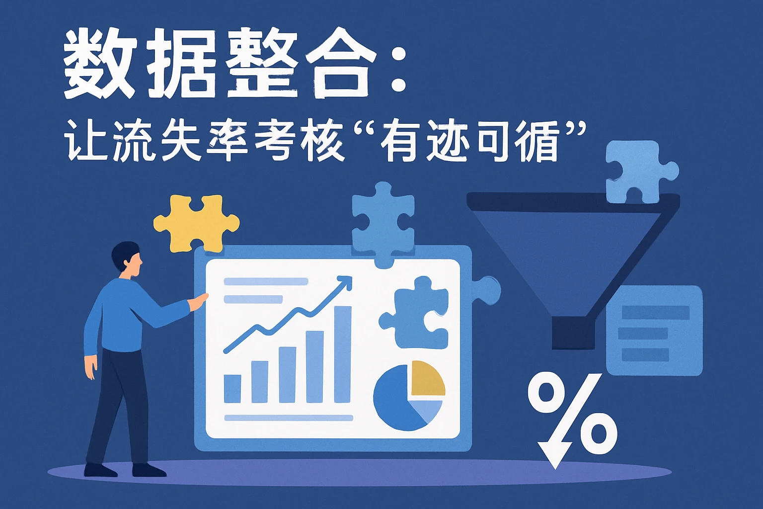 1. 数据整合：让流失率考核“有迹可循”