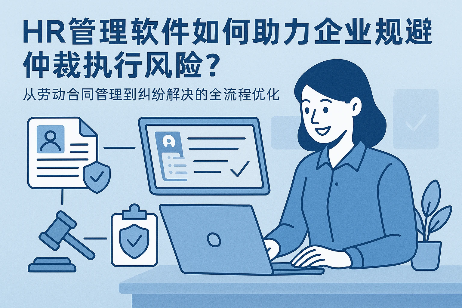 HR管理软件如何助力企业规避仲裁执行风险？从劳动合同管理到纠纷解决的全流程优化