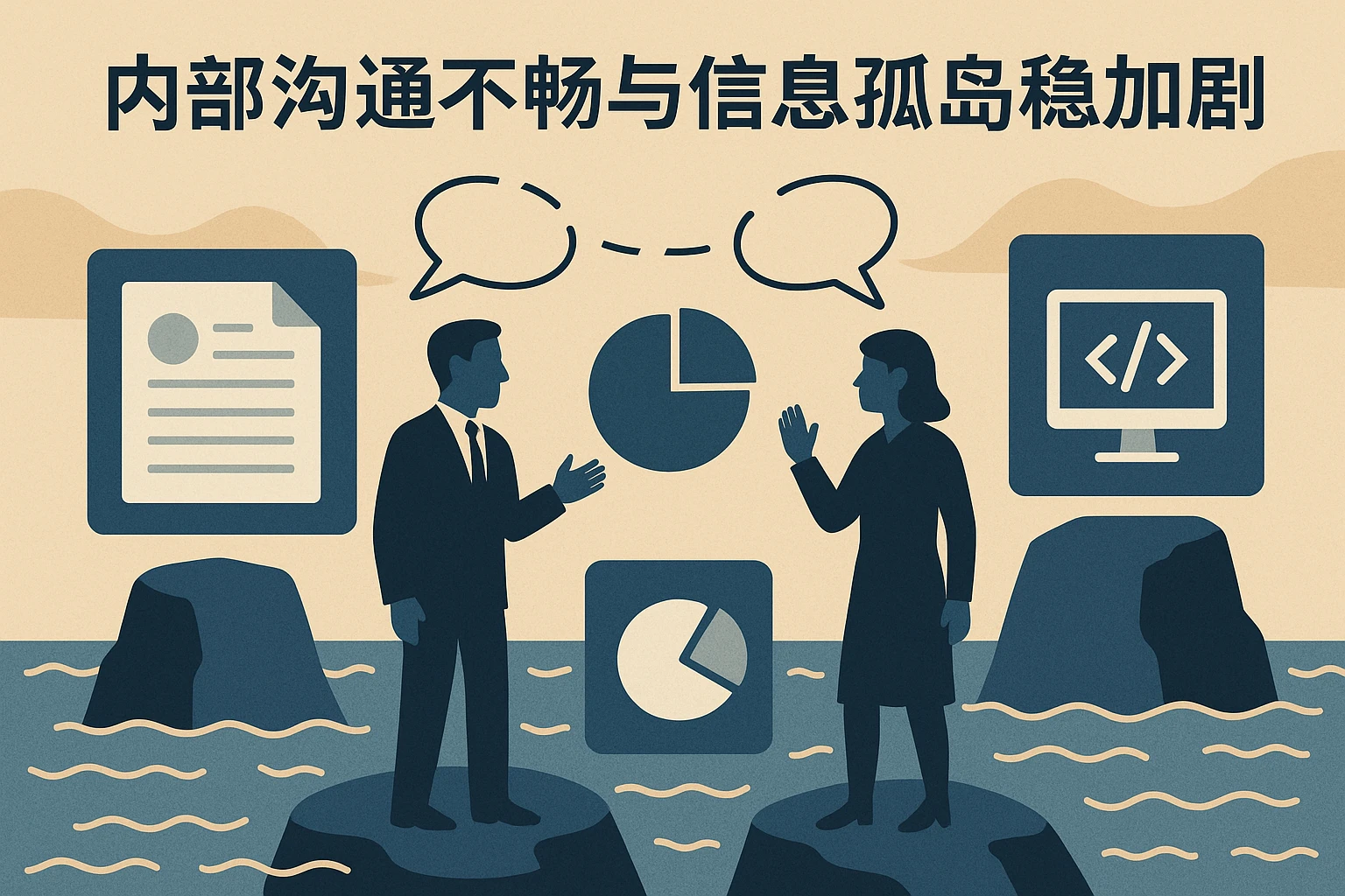 内部沟通不畅与信息孤岛现象加剧
