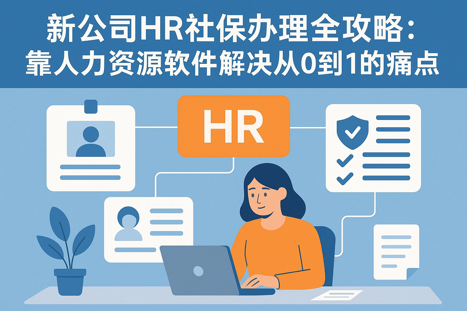 新公司HR社保办理全攻略：靠人力资源软件解决从0到1的痛点