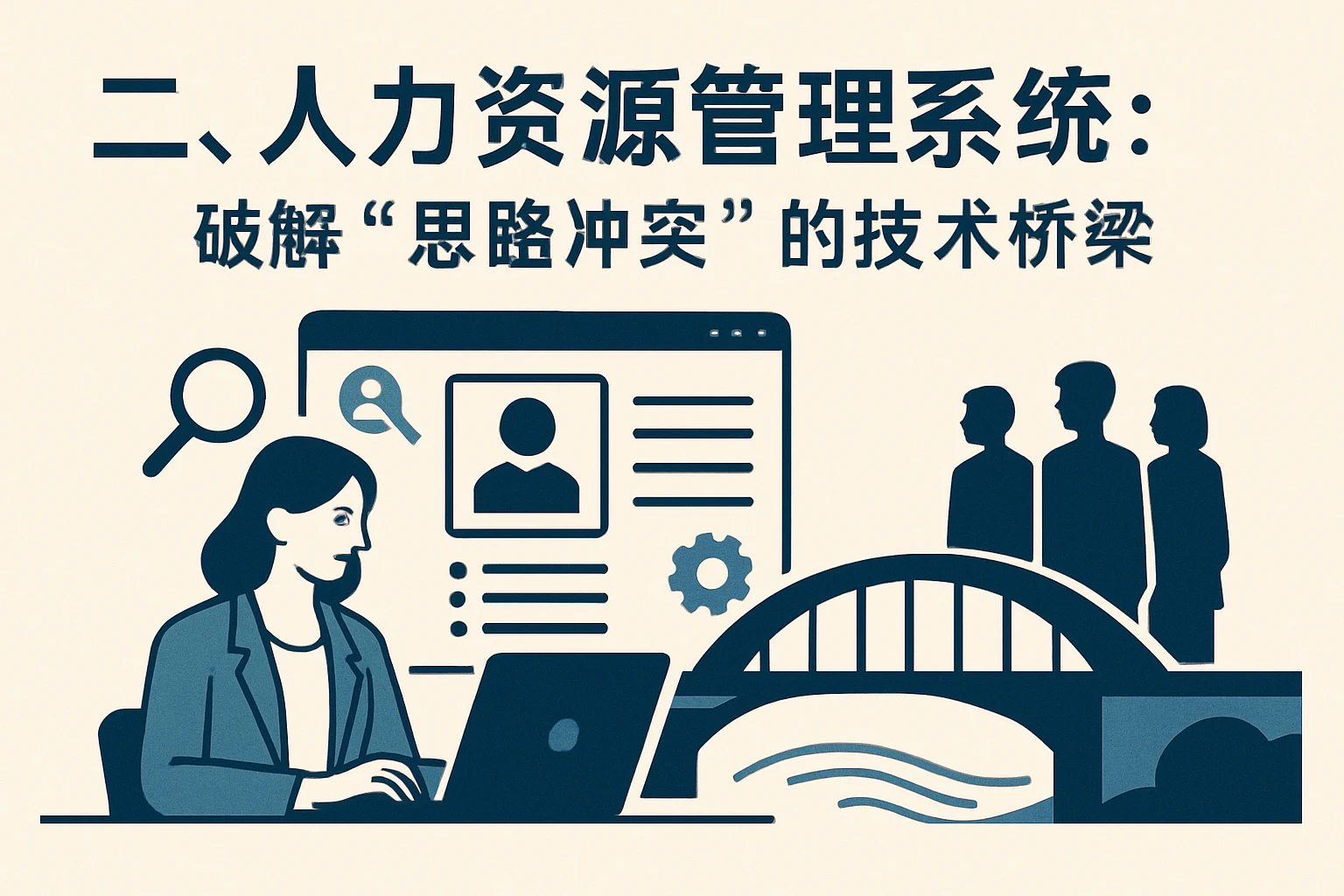 二、人力资源管理系统：破解“思路冲突”的技术桥梁