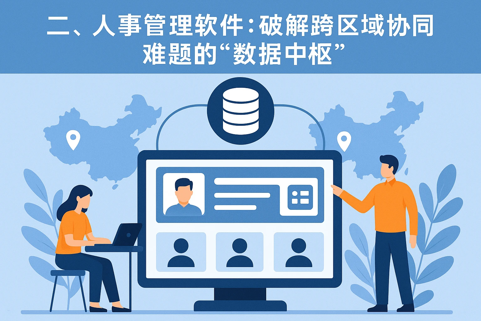 二、人事管理软件：破解跨区域协同难题的“数据中枢”