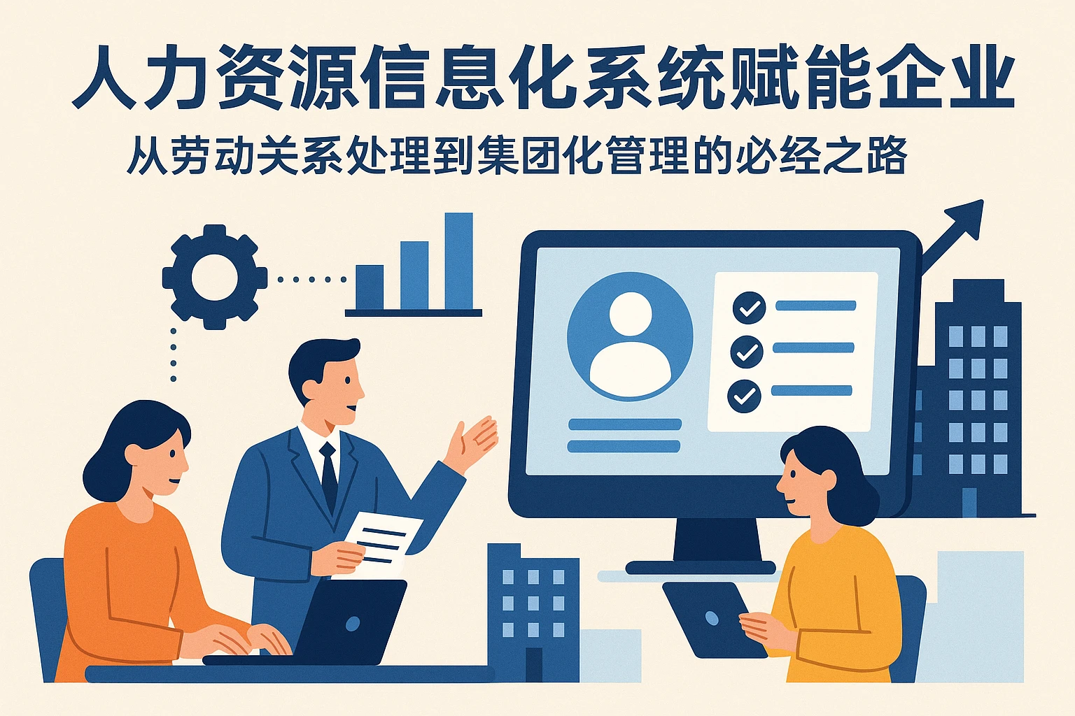 人力资源信息化系统赋能企业：从劳动关系处理到集团化管理的必经之路