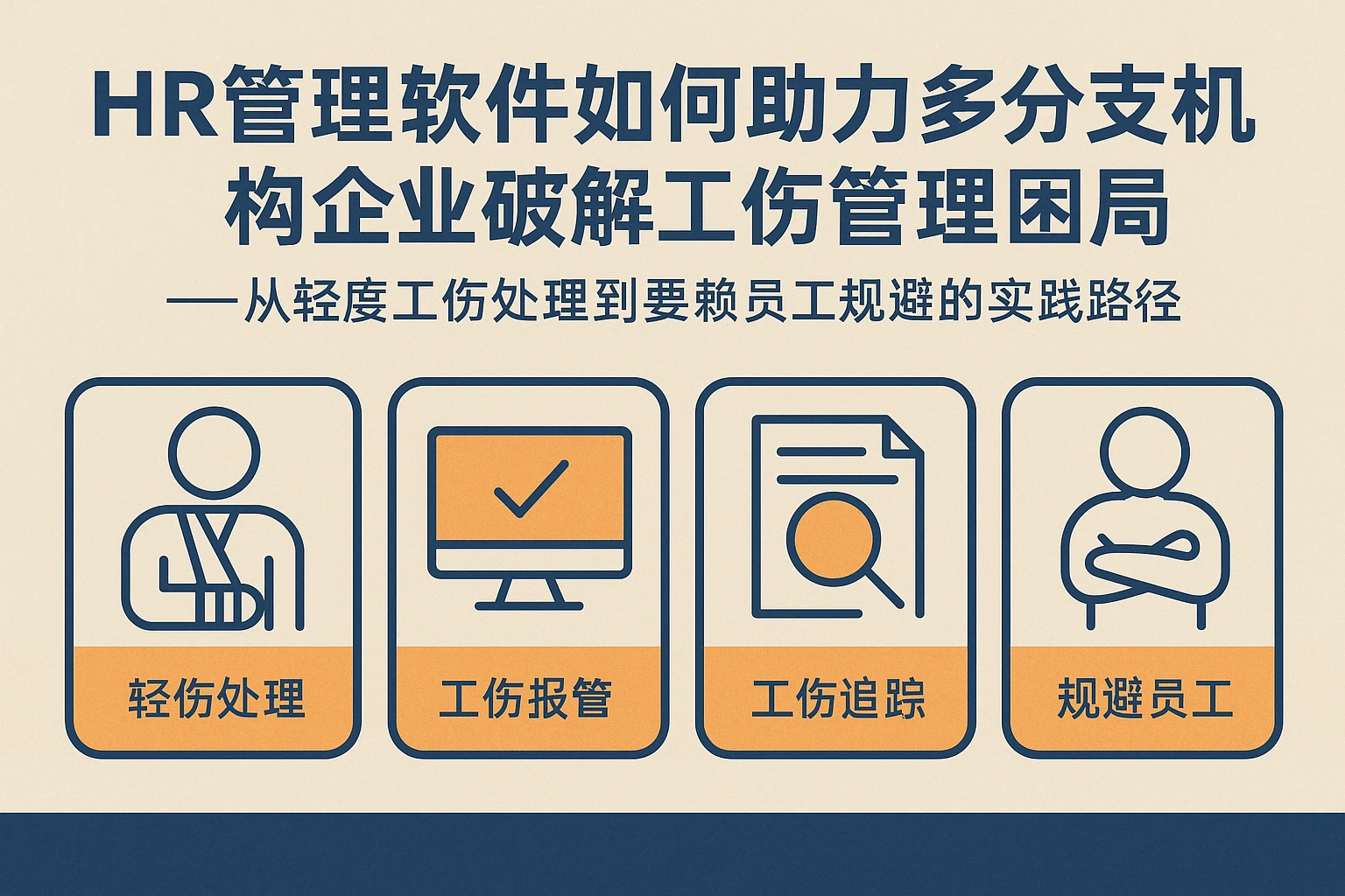 HR管理软件如何助力多分支机构企业破解工伤管理困局——从轻度工伤处理到耍赖员工规避的实践路径