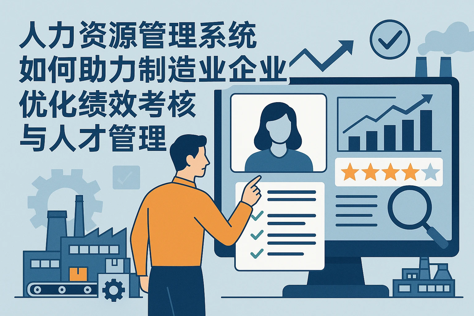 人力资源管理系统如何助力制造业企业优化绩效考核与人才管理