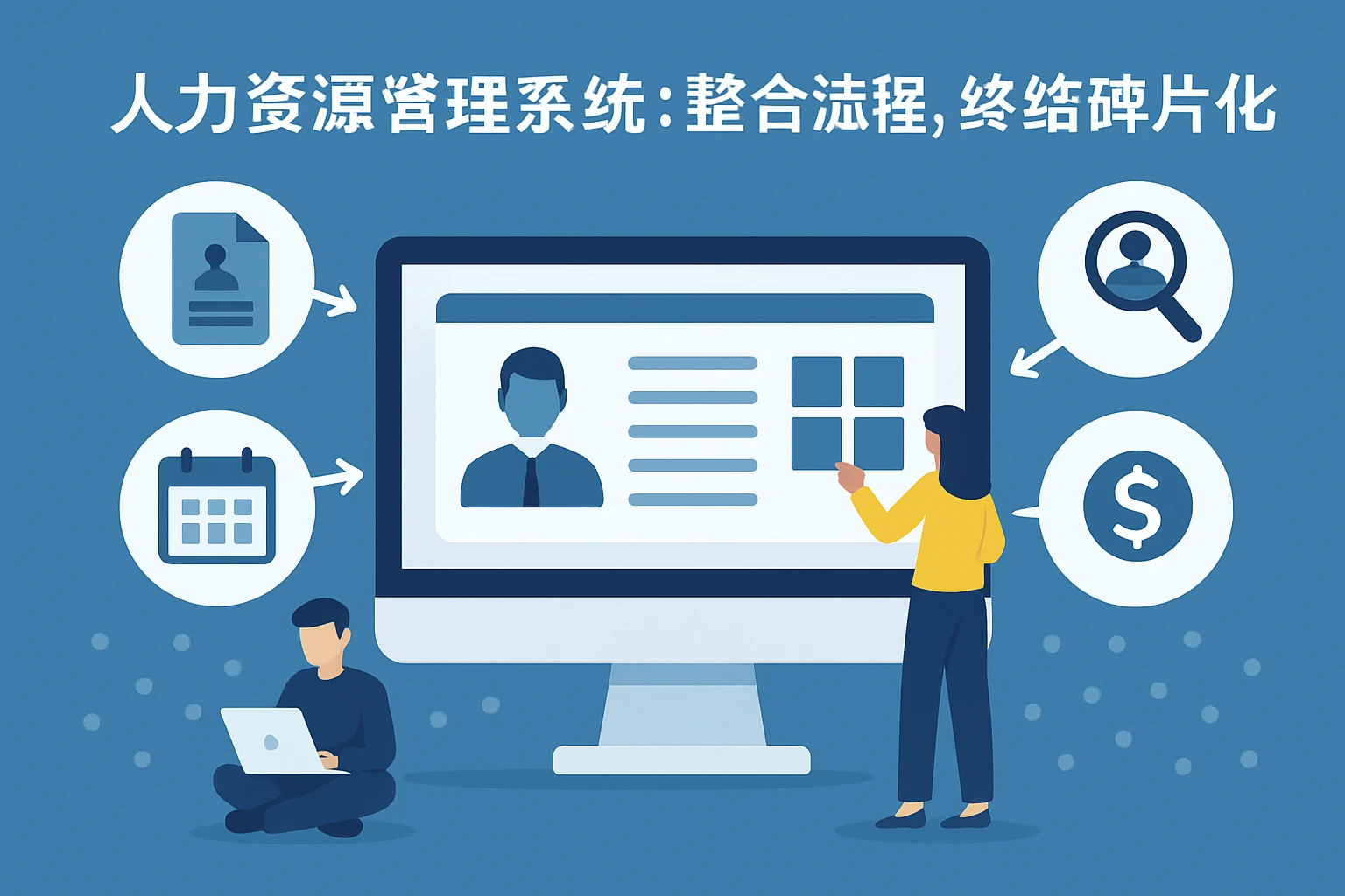 1. 人力资源管理系统：整合流程，终结碎片化