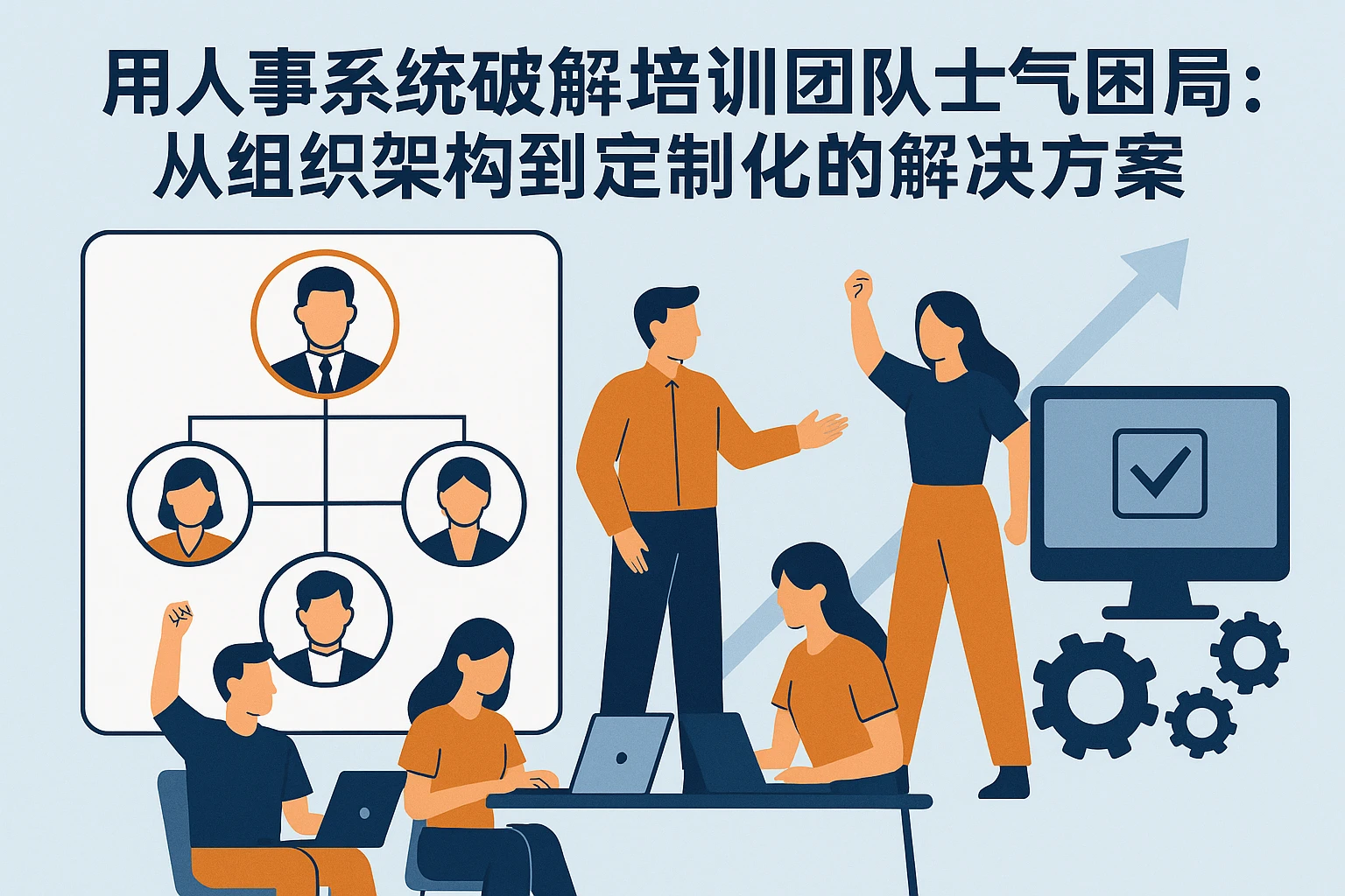 用人事系统破解培训团队士气困局：从组织架构到定制化的解决方案
