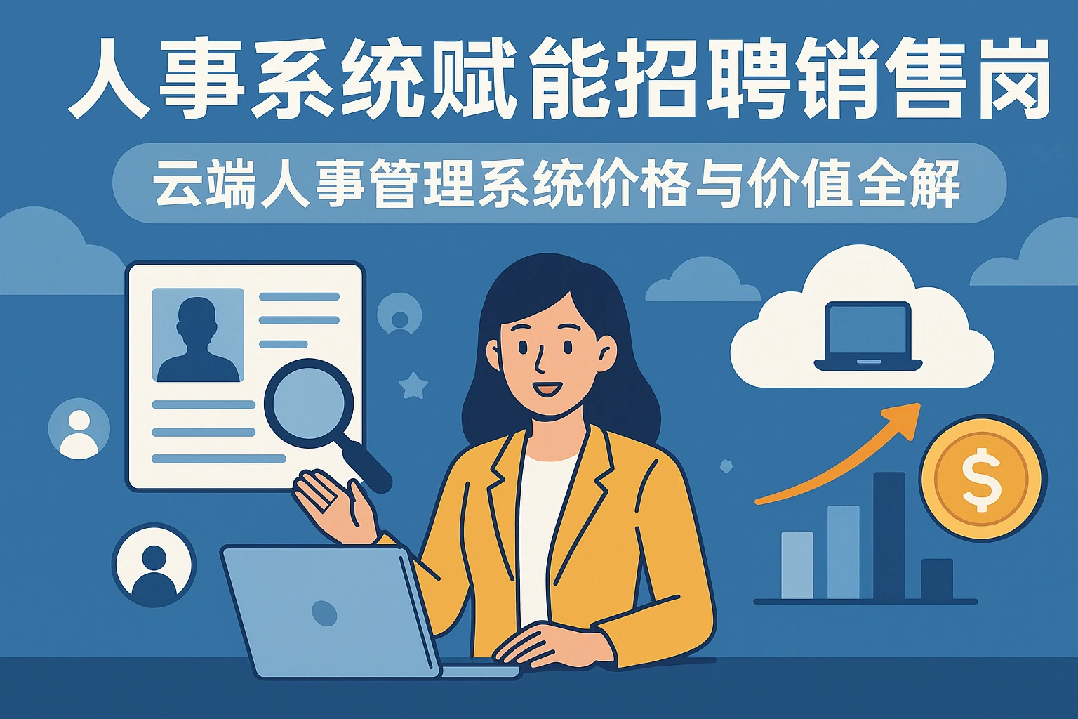 人事系统赋能招聘销售岗，云端人事管理系统价格与价值全解