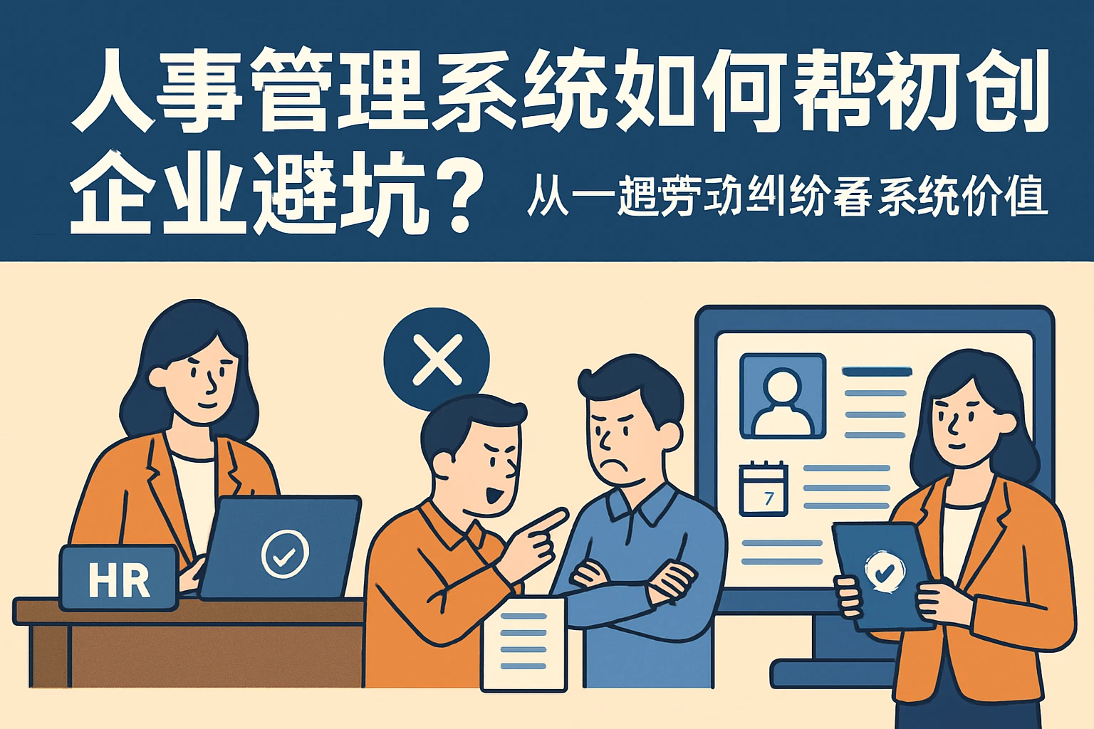 人事管理系统如何帮初创企业避坑？从一起劳动纠纷看系统价值