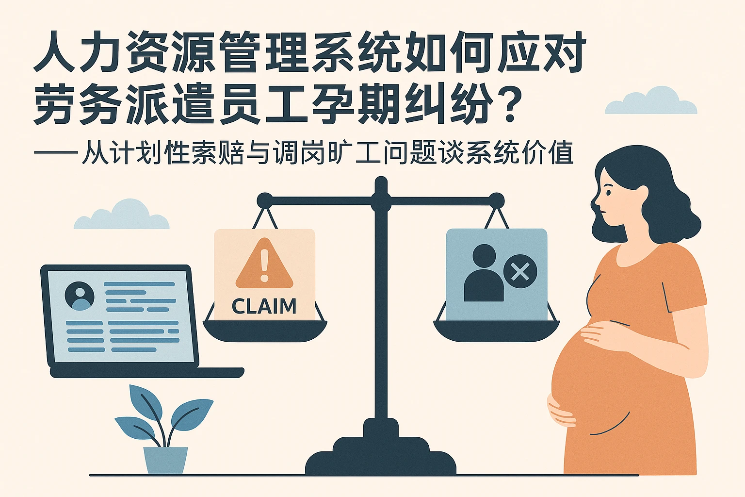 人力资源管理系统如何应对劳务派遣员工孕期纠纷？——从计划性索赔与调岗旷工问题谈系统价值