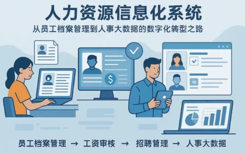 人力资源信息化系统：从员工档案管理到人事大数据的数字化转型之路