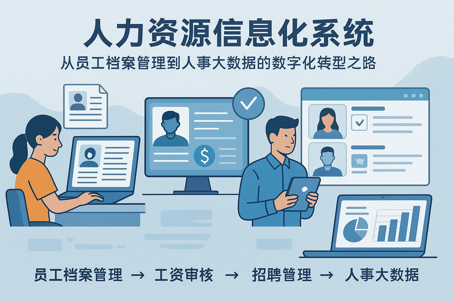 人力资源信息化系统：从员工档案管理到人事大数据的数字化转型之路