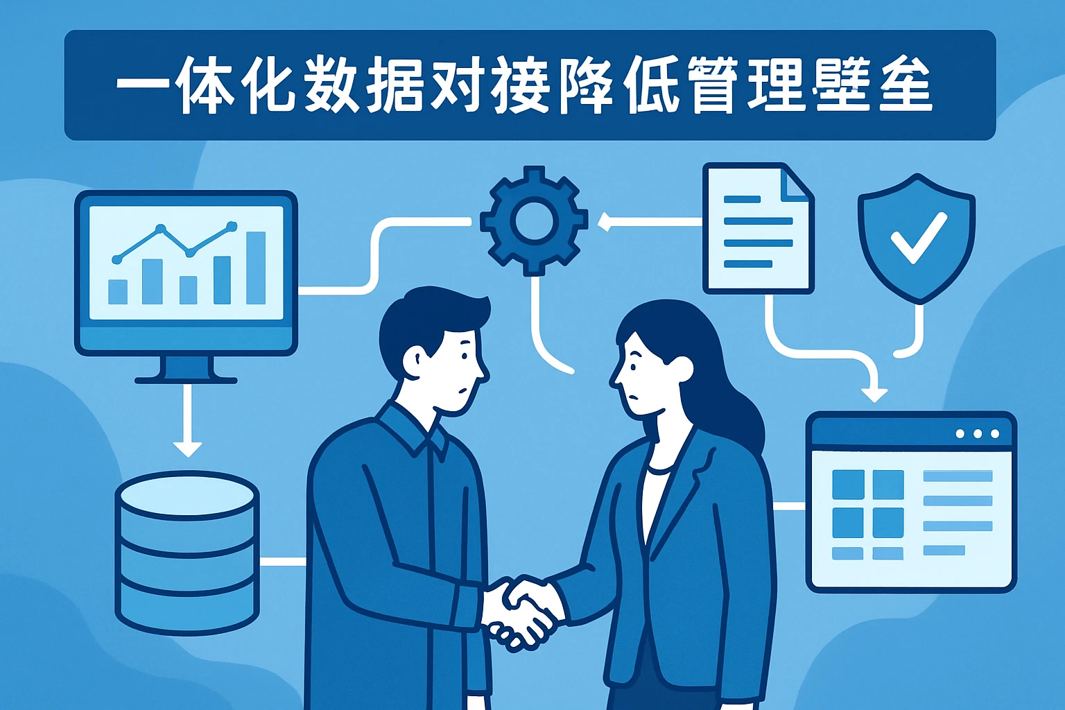 一体化数据对接降低管理壁垒
