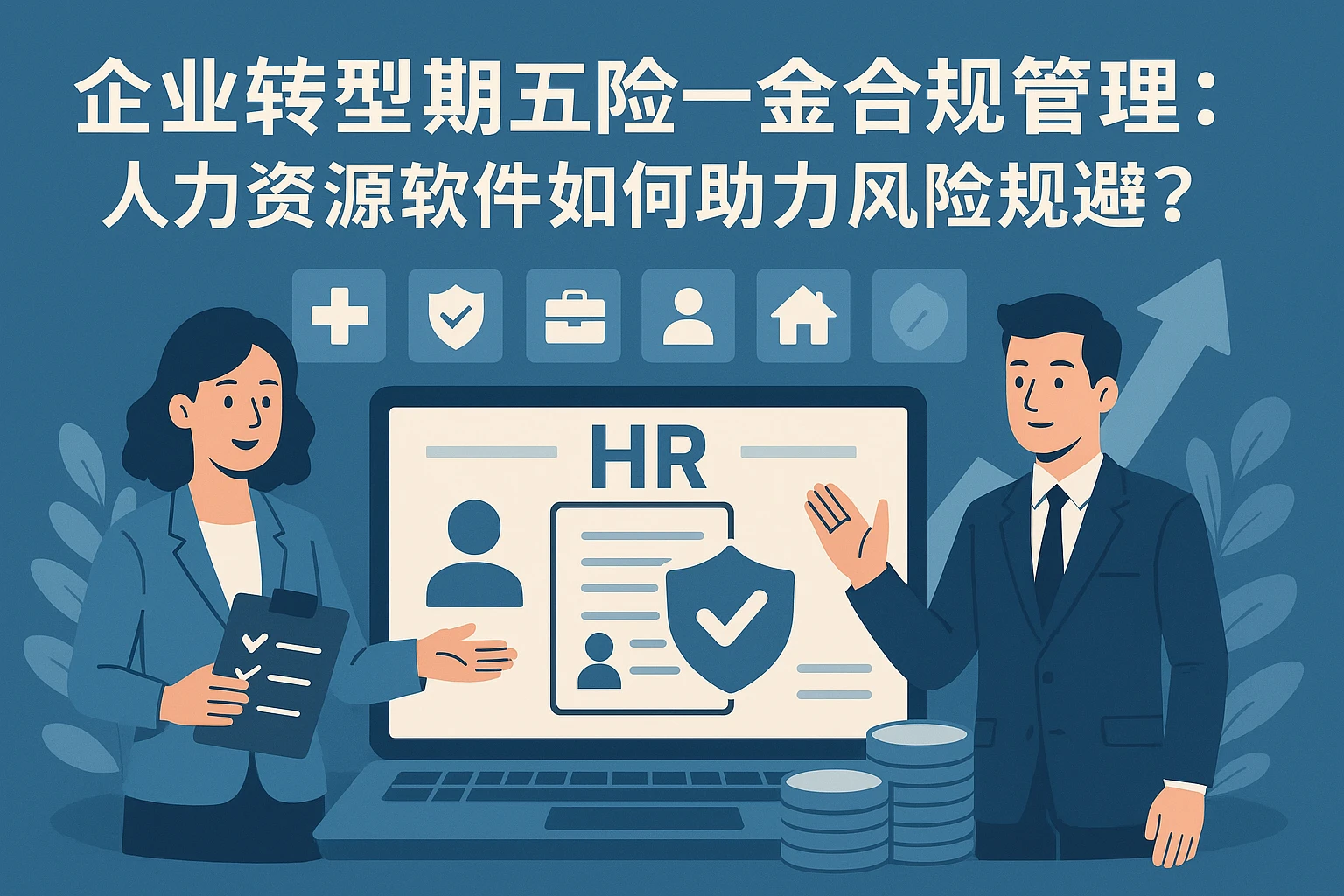 企业转型期五险一金合规管理：人力资源软件如何助力风险规避？