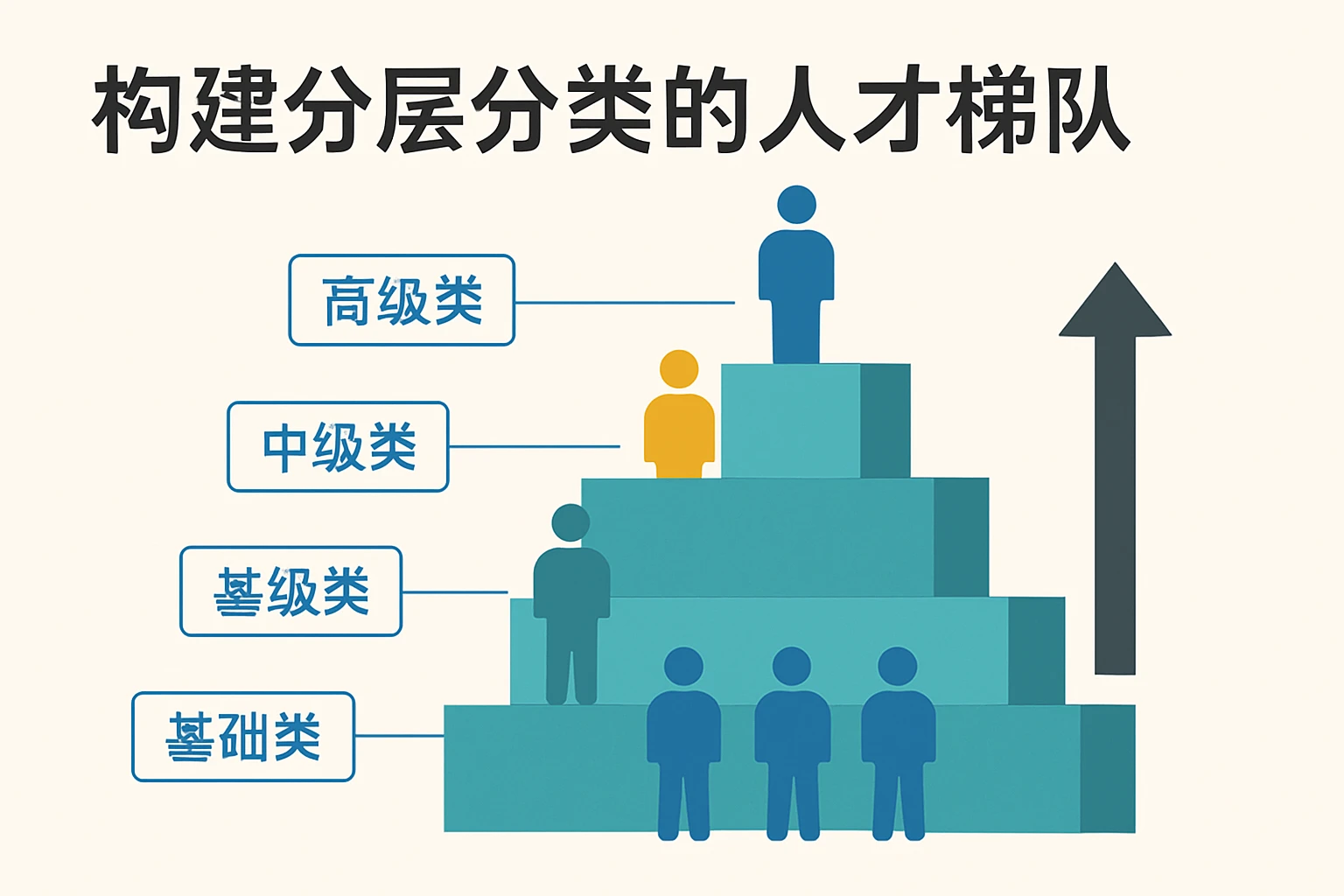 2. 构建分层分类的人才梯队