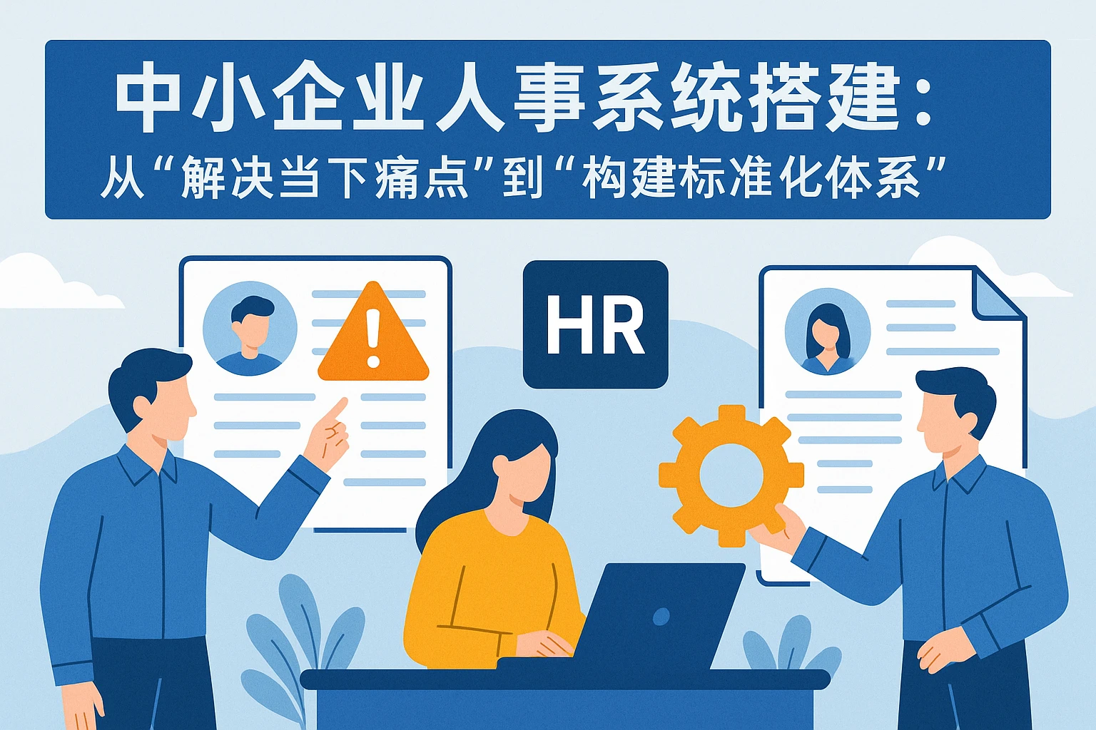 中小企业人事系统搭建：从“解决当下痛点”到“构建标准化体系”