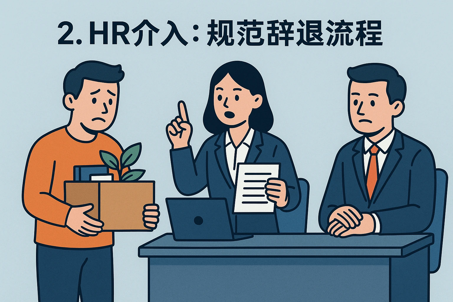 2. HR介入：规范辞退流程